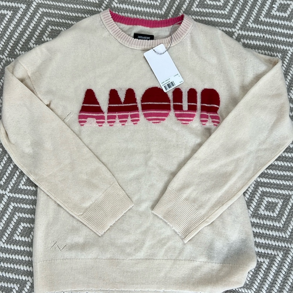 Zadig & Voltaire Cashmere Sweater NWT